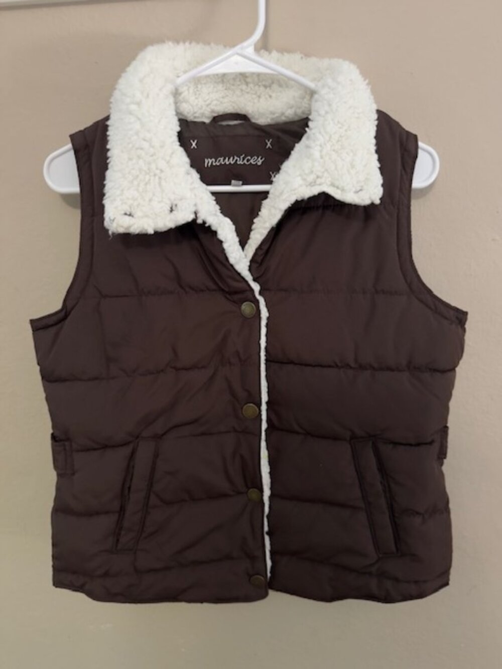 Women's "Maurices" winter vest